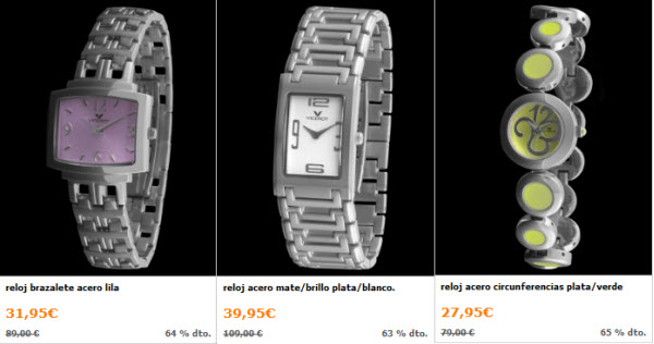 outlet relojes viceroy para mujer