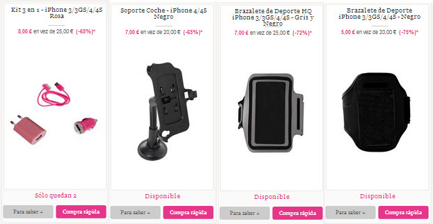 accesorios baratos para Iphone