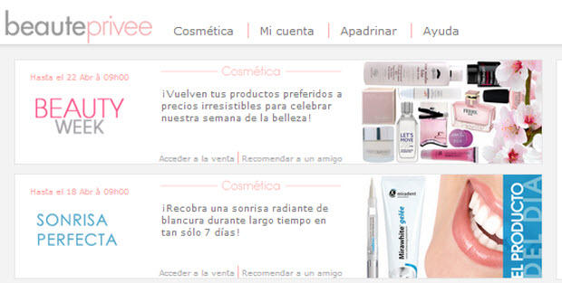 cosmetica outlet