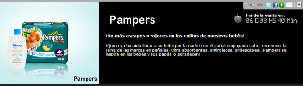 outlet pampers