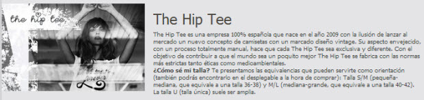 outlet the hip tee